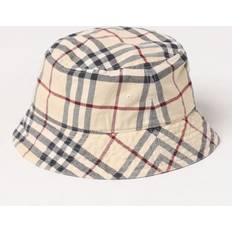 Burberry Hovedbeklædning Burberry Vintage Check Bomuld Unisex Skjorte - Beige