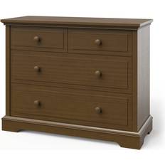 Chests Child Craft Universal Select 3 Drawer Dresser Cocoa Bean