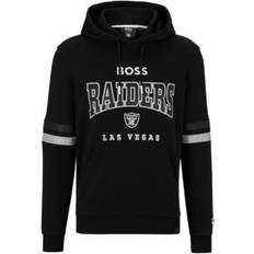 HUGO BOSS x NFL cotton-terry hoodie with collaborative branding- Raiders Men's Tracksuits