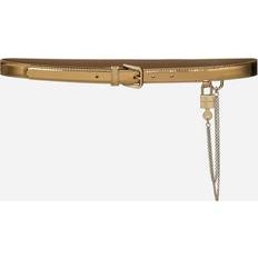 Dolce & Gabbana Gold Belts Dolce & Gabbana Belt with chain