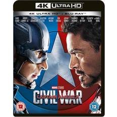 Krig 4K Blu-ray Captain America Civil War 3 Release ...