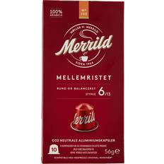 Merrild Mellemristet till Nespresso. 10st