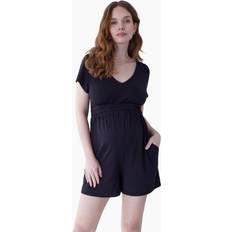 Maternity & Nursing Wear sale Ingrid & Isabel V Neck Knit Maternity Romper