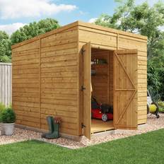 Outbuildings BillyOh Switch Overlap Pent Shed 8x8 Windowless (Building Area )