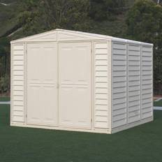 Saffron Vinyl Shed Includes Foundation Kit (Building Area )