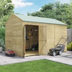 Outbuildings BillyOh 12x8 Windowless, 15mm Groove Shed (Building Area )