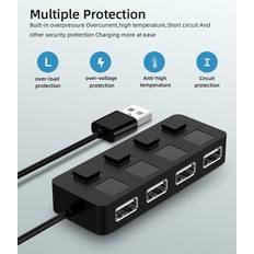 USB Hubs Tianci 4-Port USB 2.0 Switches NOT