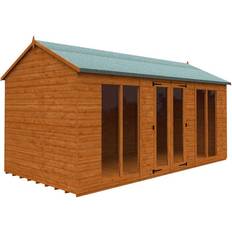 Outbuildings 16x8 Full Pane Workman 12mm (Building Area )