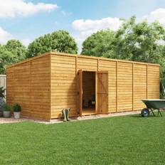 Outbuildings BillyOh 24x10, Windowless Switch Overlap Pent Shed (Building Area )