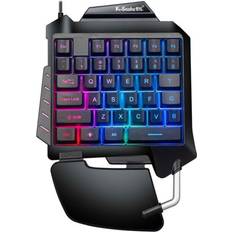 Keyboards Keshen G92 One-Handed Keyboard Gun God Throne