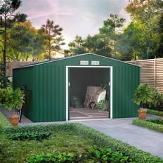 BillyOh Metal Sheds BillyOh 11x14, Ranger Metal Shed With Foundation Kit (Building Area )