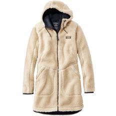 Beige - Fleece Jackets L.L.Bean Women's L.L.Bean Mountain Pile Fleece Jacket Natural