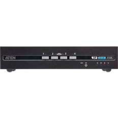 Aten 4-port Usb Displayport Dual Display Kvm Switch