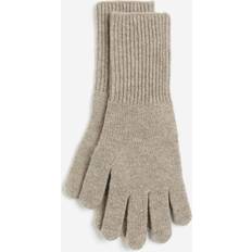 Wool Gloves H&M Ladies Beige Cashmere-blend gloves