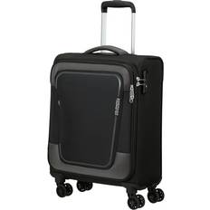American Tourister Pulsonic 4-Wheel 55cm Expandable Cabin Case