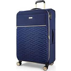 Rock Blue Suitcases Rock Luggage Sloane Softshell