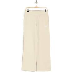 Pants Puma Womens Mid Rise Straight Sweatpant, X-large, Beige Beige