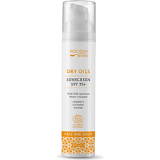 Dry Oils Sollotion til ansigt krop SPF 35