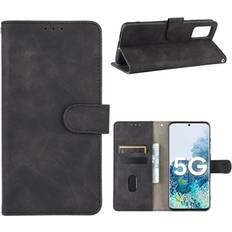MTP Products Samsung Galaxy S20 FE/S20 FE 5G Vintage Serie Wallet Hülle Schwarz
