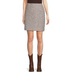 Calvin Klein Women Skirts Calvin Klein Women's Fuzzy Mini Skirt Beige