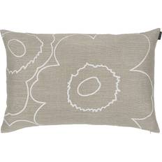Marimekko Piirto Unikko Kuddöverdrag Vit, Beige (60x40cm)