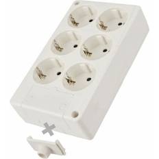 6-stiks bundkort med tænd/sluk-knap 8106 3500 W 250 V 16 A