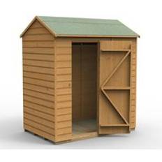 Outbuildings Forest Garden Shiplap Dip Treated 6x4 Reverse Shed (Building Area )