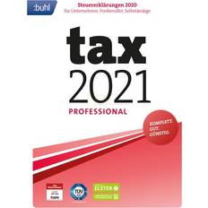 Software de Oficina tax 2021 Professional ESD 1 Benutzer (Steuerjahr 2020) (Download)