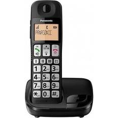 Telefoni Fissi Panasonic KX-TGE110 Telefono DECT Identificatore di chiamata Nero