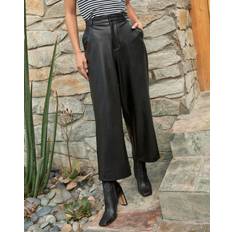 Leather Trousers Splendid Faux Leather Ankle Pants