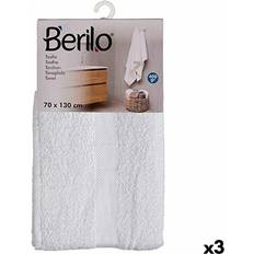 Hemtextil Berilo Badhandduk 70 Badlakan Vit (130x)