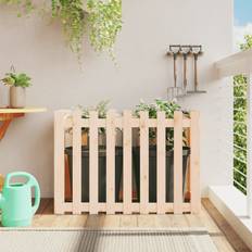 Pots & Planters vidaXL Garden Raised Bed with Fence Design 100x50x70 cm