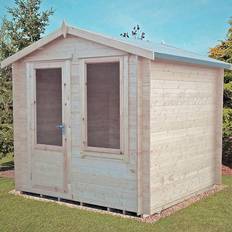 Outbuildings Shire Peckover 2.4m 2.4m Log Cabin Summerhouse