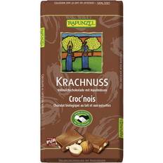 Kekse, Knäckebrot & Zwieback Rapunzel Bio-Vollmilch-Schokolade "Krachnuss", 100