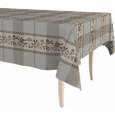 Rectangular Tablecloths roll Exma Tablecloth Beige, Brown