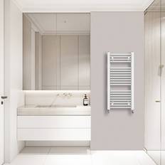 Heated Towel Rails WarmeHaus 970x450mm Straight Heated White