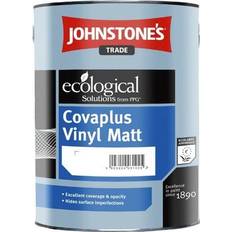 Johnstone's Trade Covaplus Vinyl Emulsion Ceiling Paint, Wall Paint White