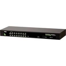 KVM Switches Aten CS1316-AT-E KVM switch Rack mounting Black