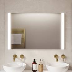 Lighting - Rectangular Bathroom Mirrors Pegasus Rectangular LED Heated Bathroom Mirror