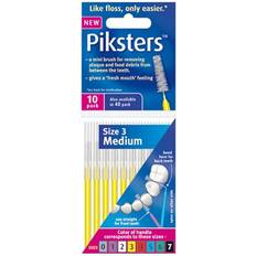 Piksters interdentalbürsten 10 stück gelb, 0,60mm, pack 3x 10