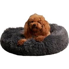 OHS Dog Bed Fluffy Plush Fleece Pet Calming