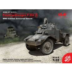 Scale Models & Model Kits ICM 35374 1:35 Panzersp hwagen P 204 German Armoured Vehicle