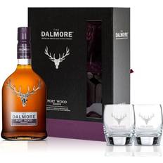 The Dalmore Port Wood Reserve 2 Glass Set Highland Whisky 70cl