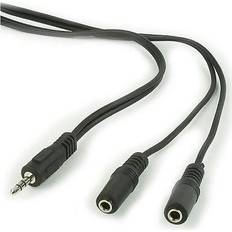 Gembird CABLE AUDIO SPLITTER 3.5MM/5M BLACK