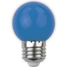 Blå Ljuskällor V-TAC 1W Färgad LED Liten Globlampa Blå E27