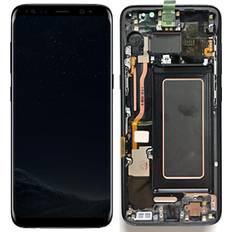 Samsung Handy Ersatzbildschirme Samsung Galaxy S8 G950F LCD Ersatz-Display schwarz GH97-20457A