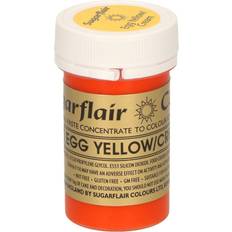 Sugarflair Spectral Egg Yellow/Cream Food Colouring Paste, Highly Concentrated Cake Decoration