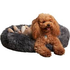 Dog Bed Fluffy Plush Fleece Pet Calming