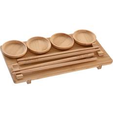 Dkd Home Decor Sushi Set 24 Natural Oriental