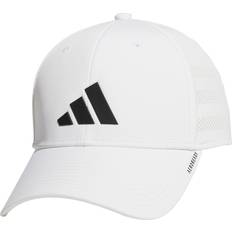 Elastane/Lycra/Spandex - Women Caps Adidas Men's Gameday Stretch Performance Cap White White